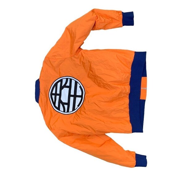 Rare Dragon Ball Z Embroidered Bomber Jacket Orange Medium - Picture 3 of 6
